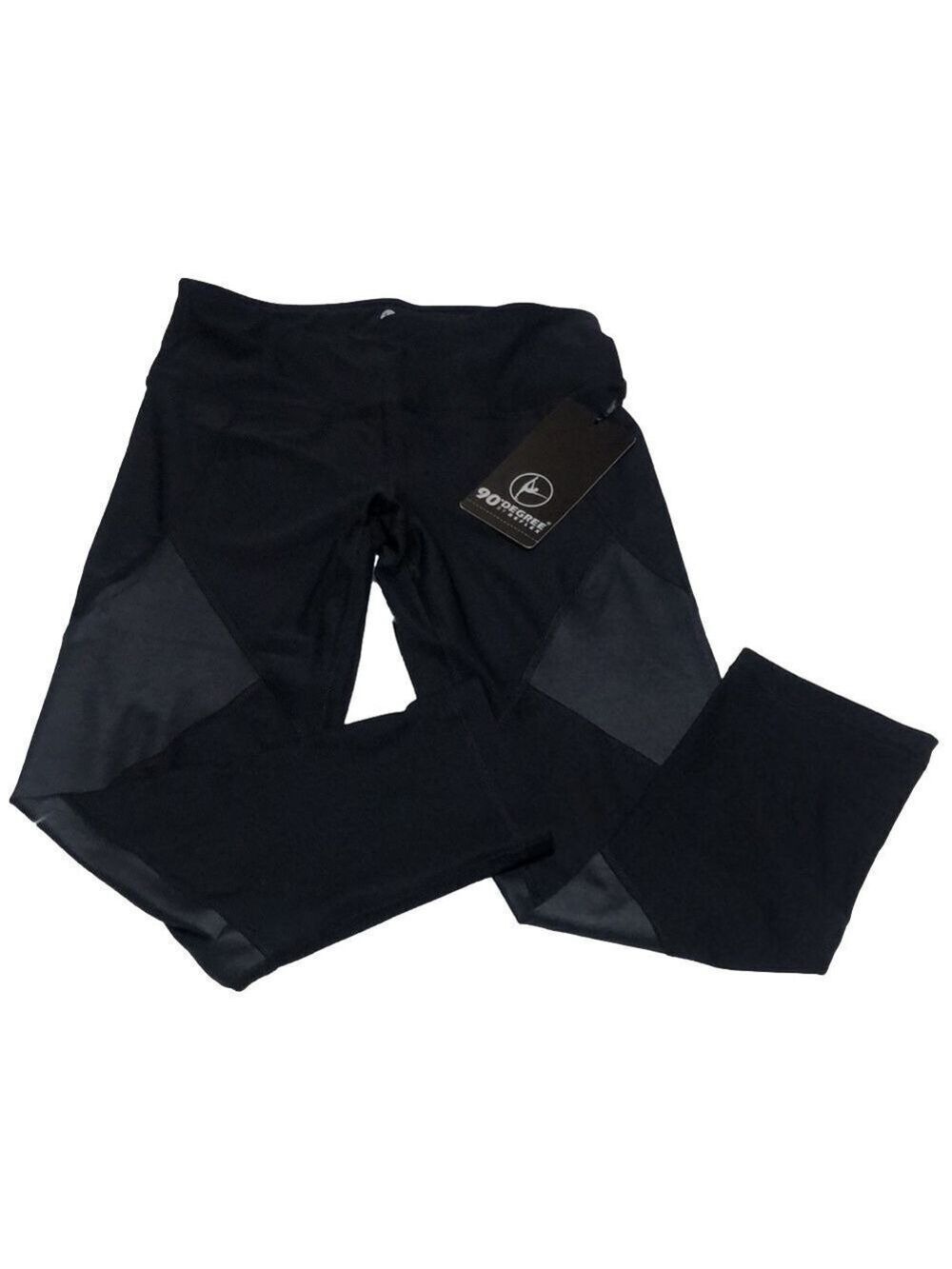 90 Degree By Reflex Black Leggings Small